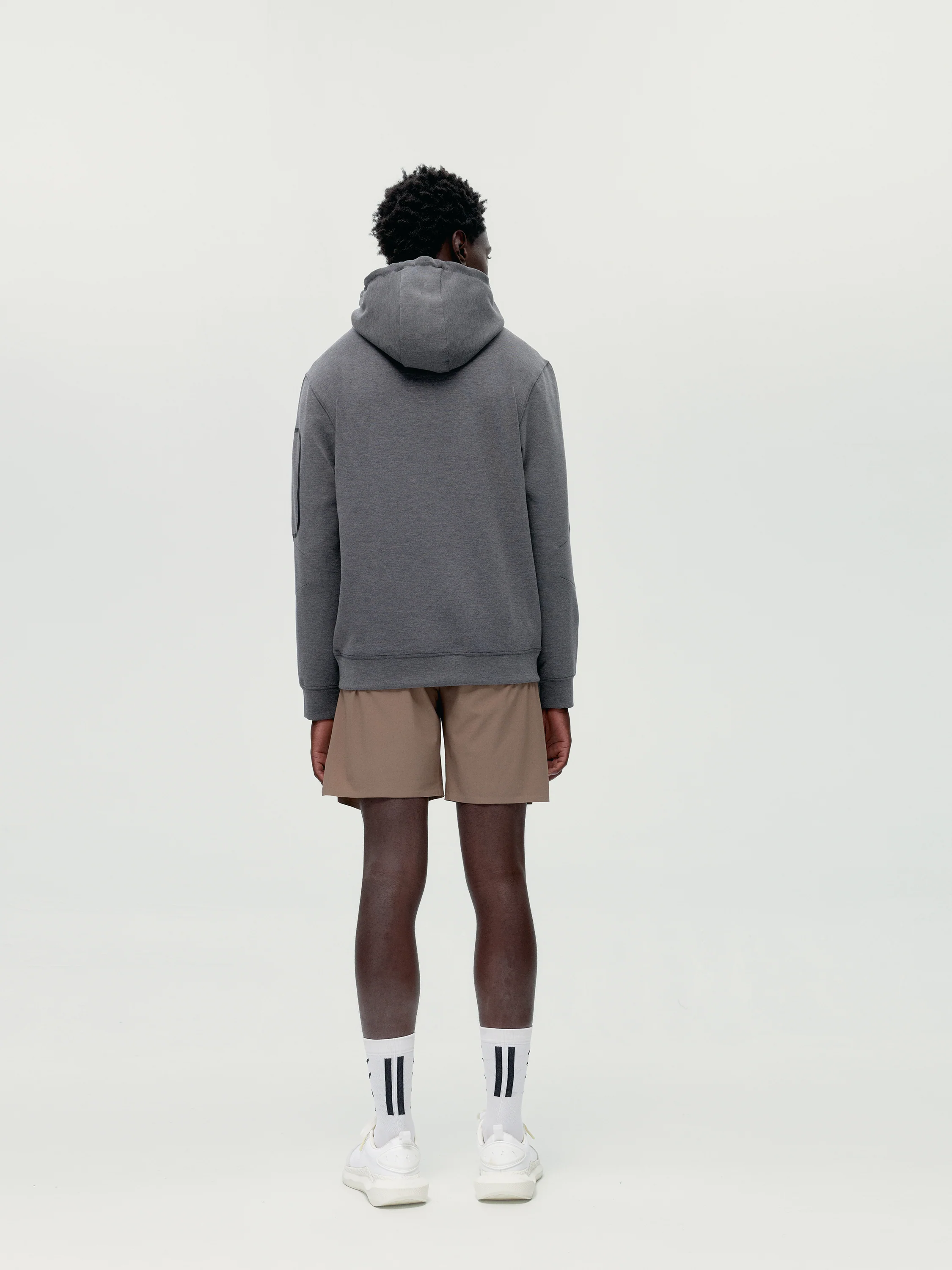 Hoodie Marion Grey Melange - Image 7