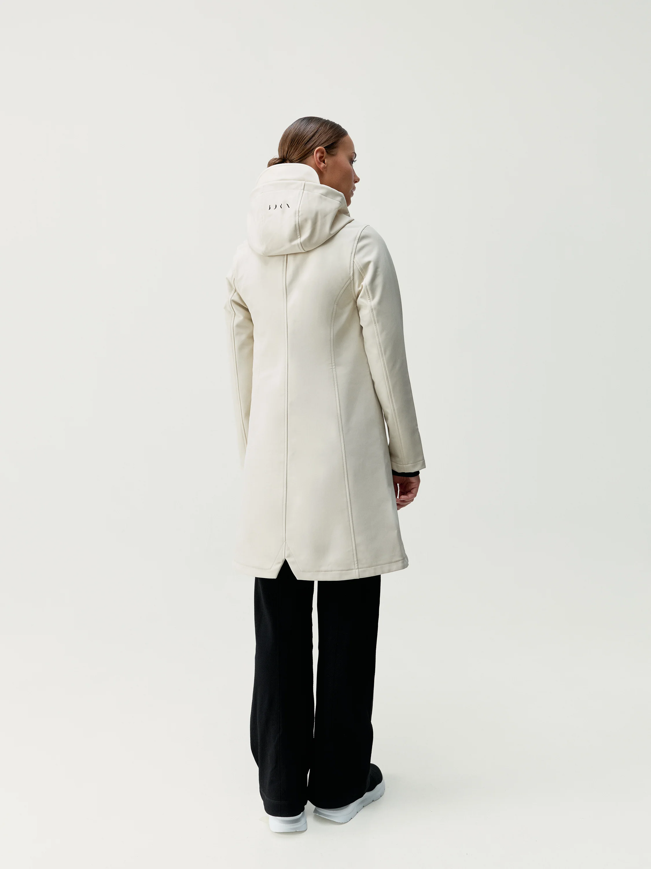 Jacket Trench Winter Ecru - Image 6