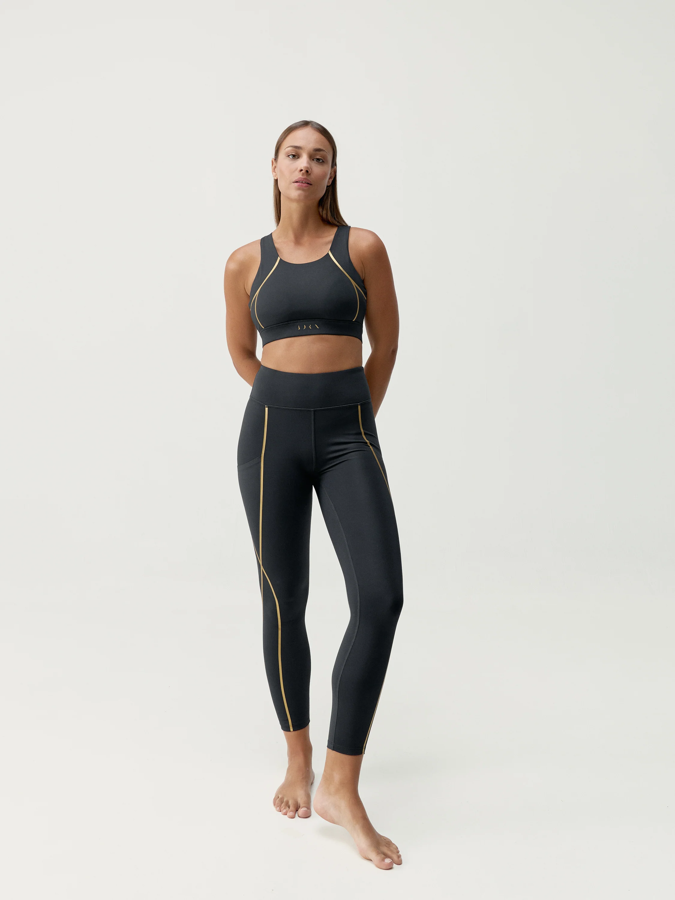 Legging Gold Black - Image 3