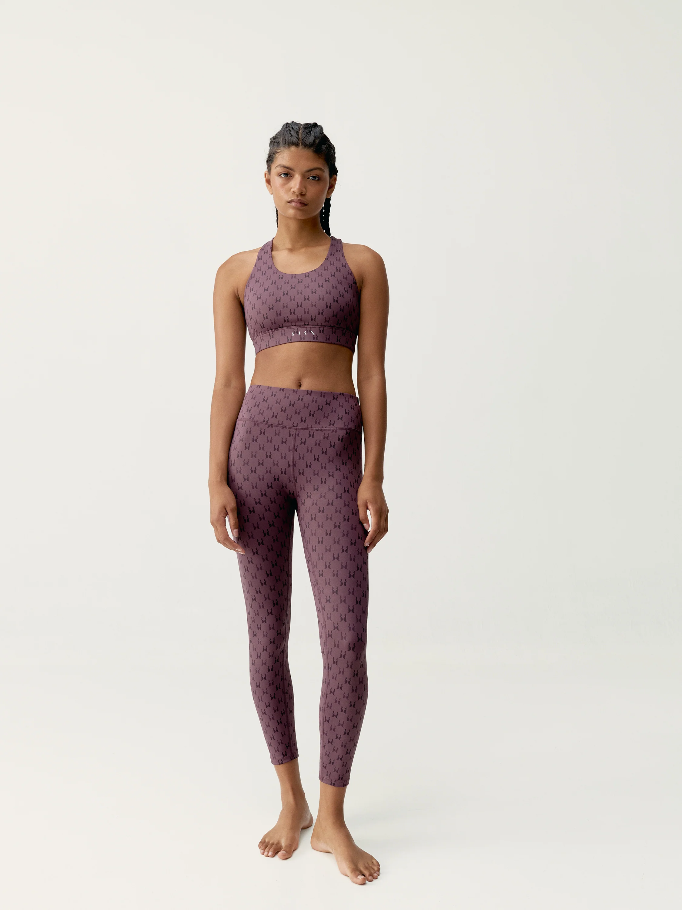 Legging Monogram Dark Cherry - Image 3