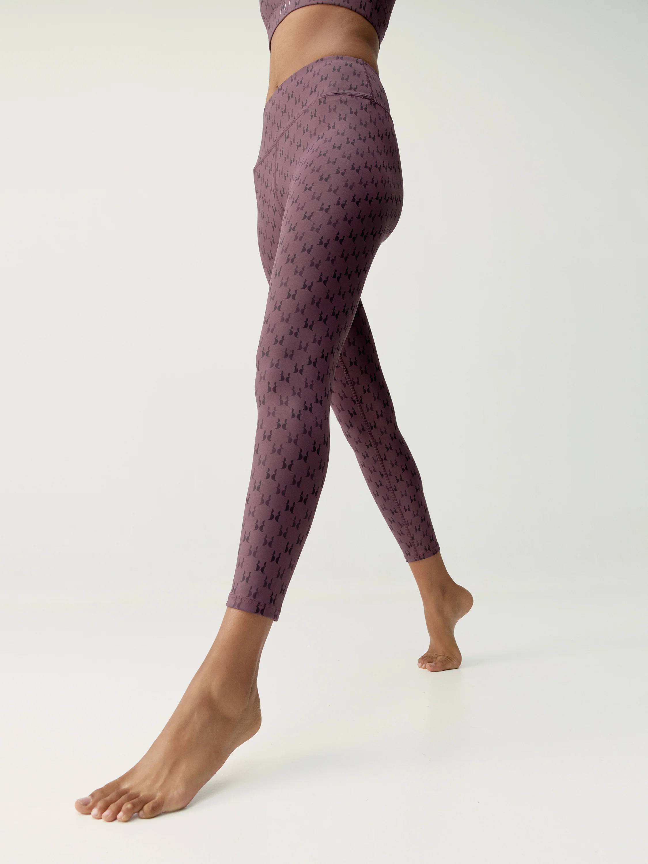 Legging Monogram Dark Cherry - Image 5