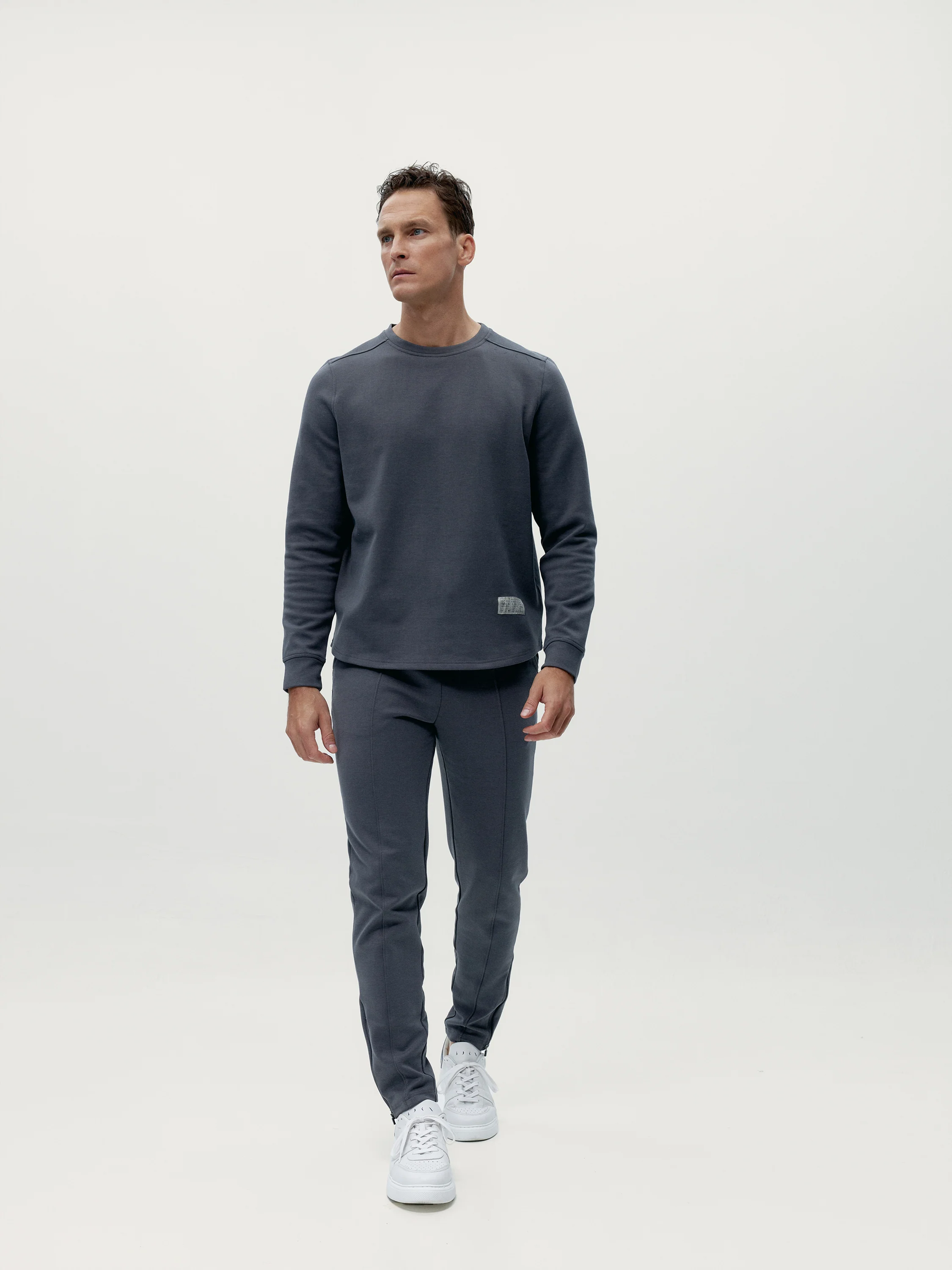 Sweatshirt Erie Grey Melange - Image 6