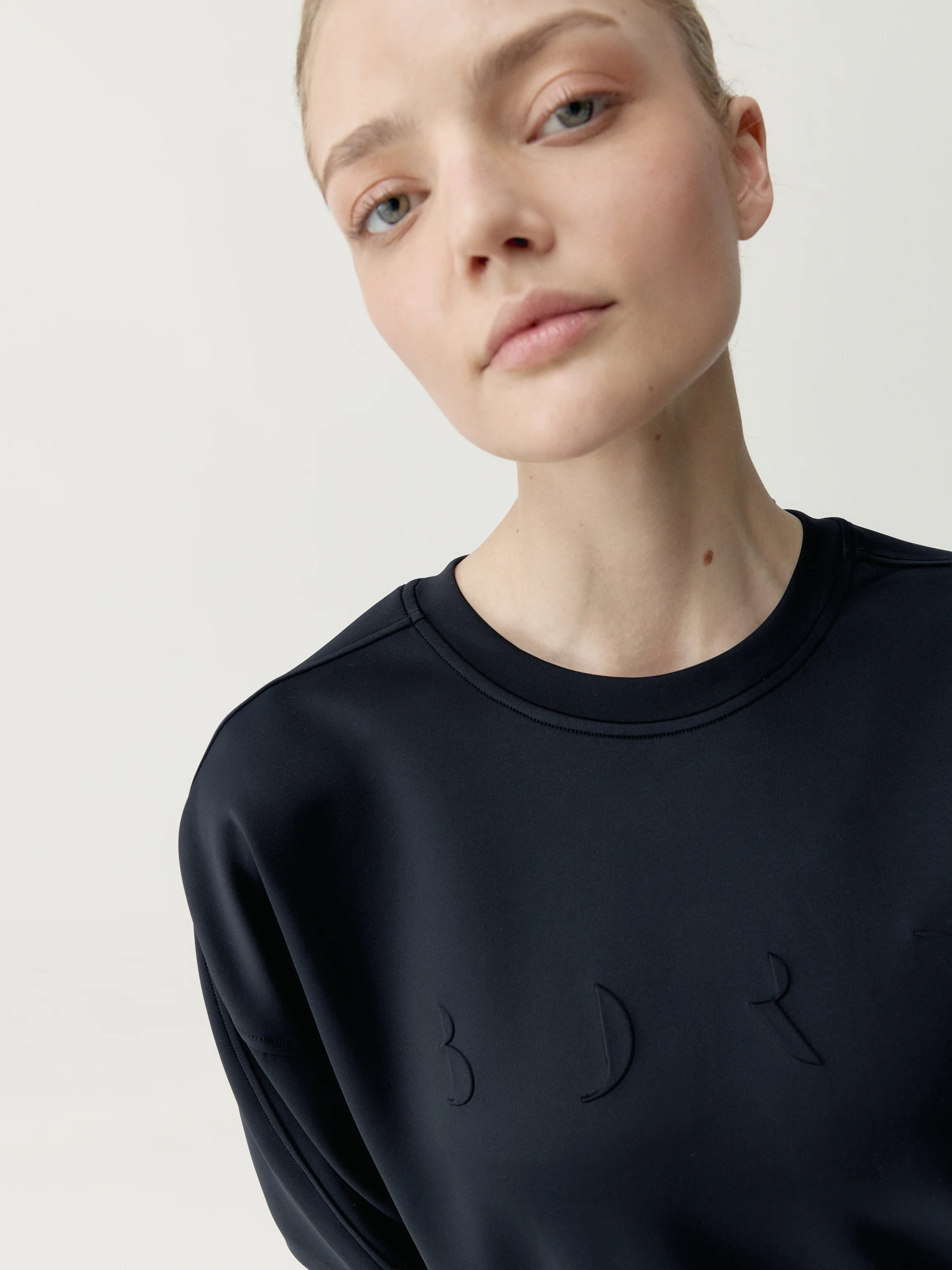 Sweatshirt Flora Black - Image 3