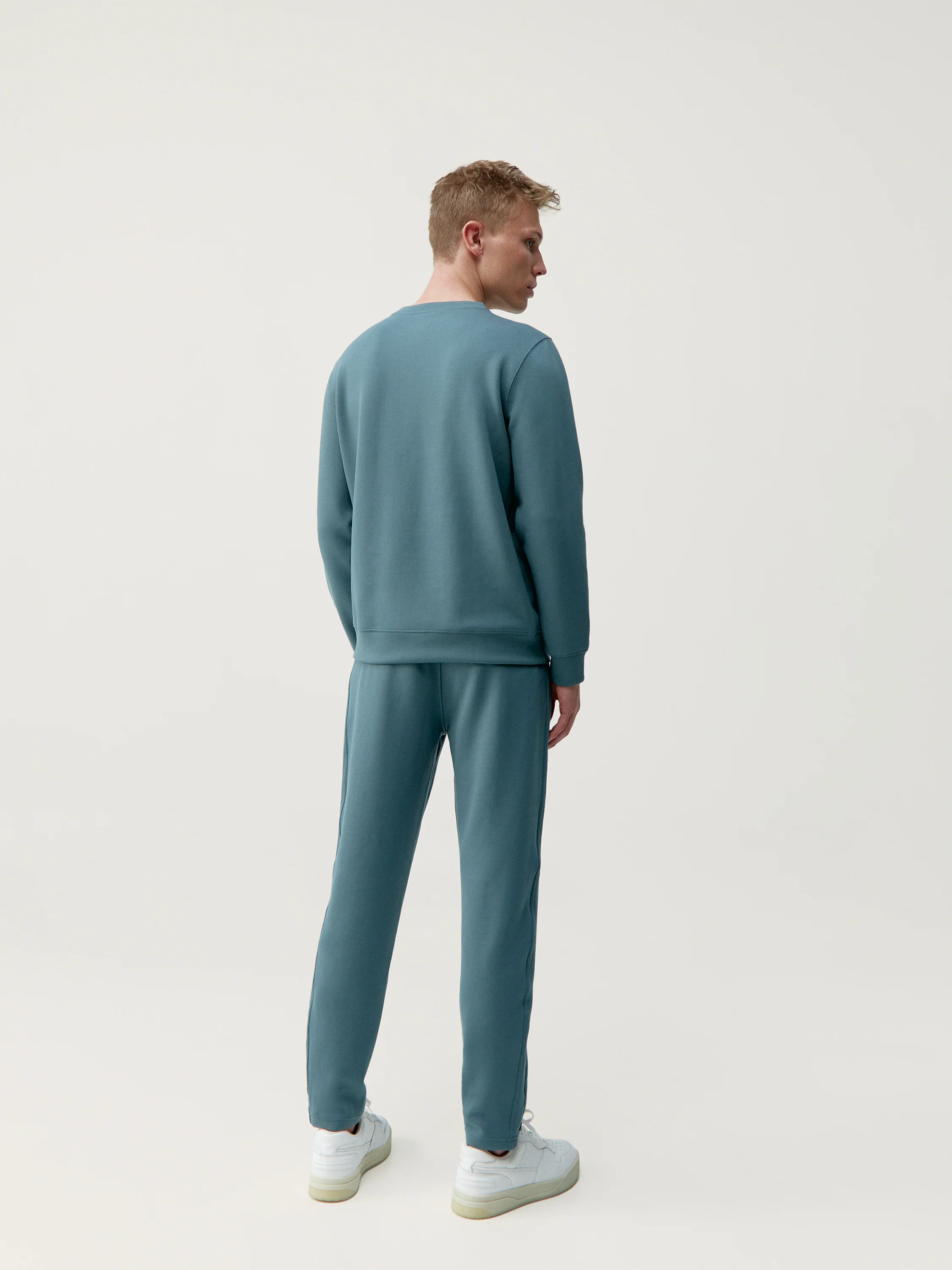 Sweatshirt Ness Grey Green - Image 3