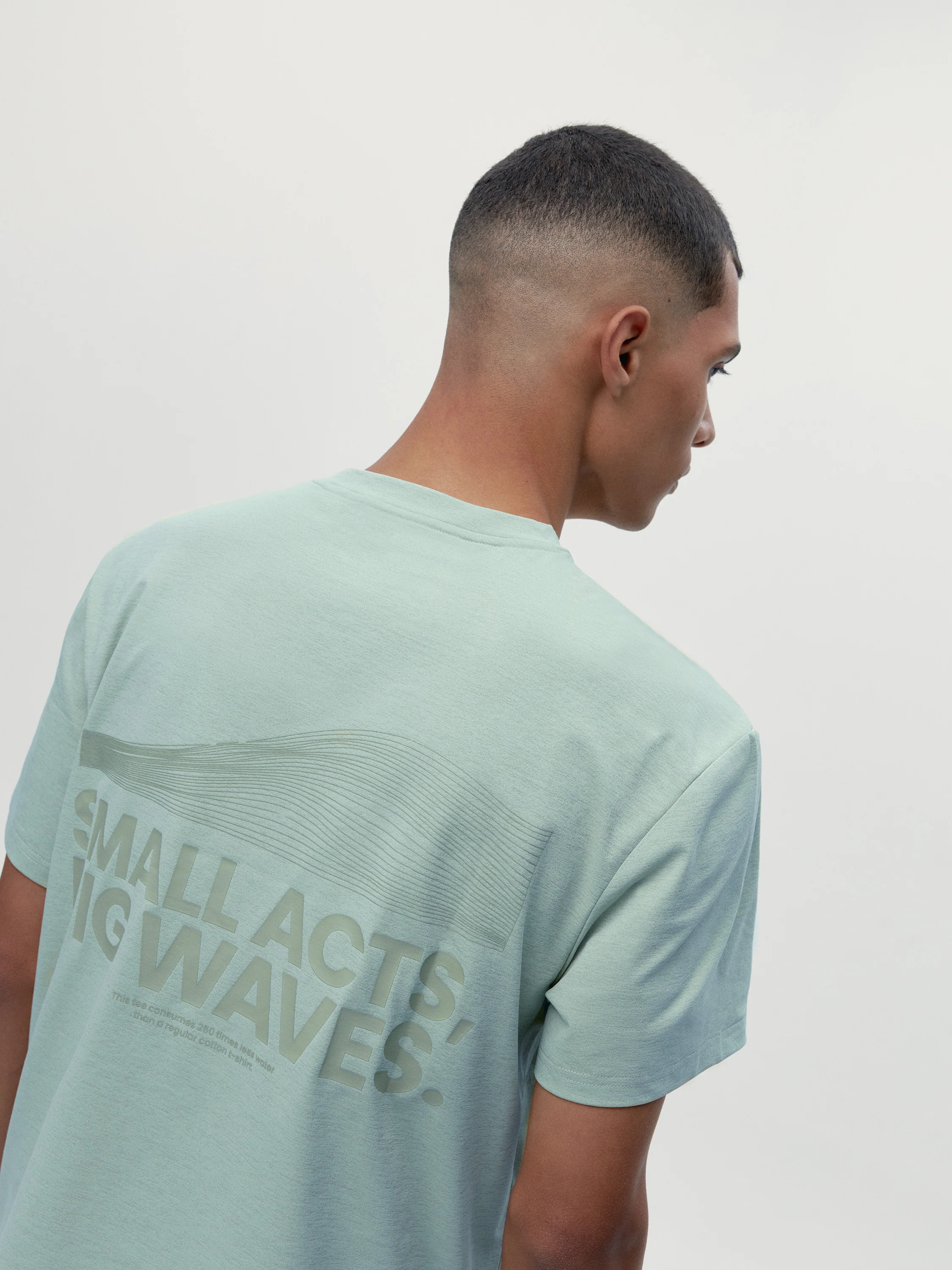T-shirt Baffin Green Hay - Image 5