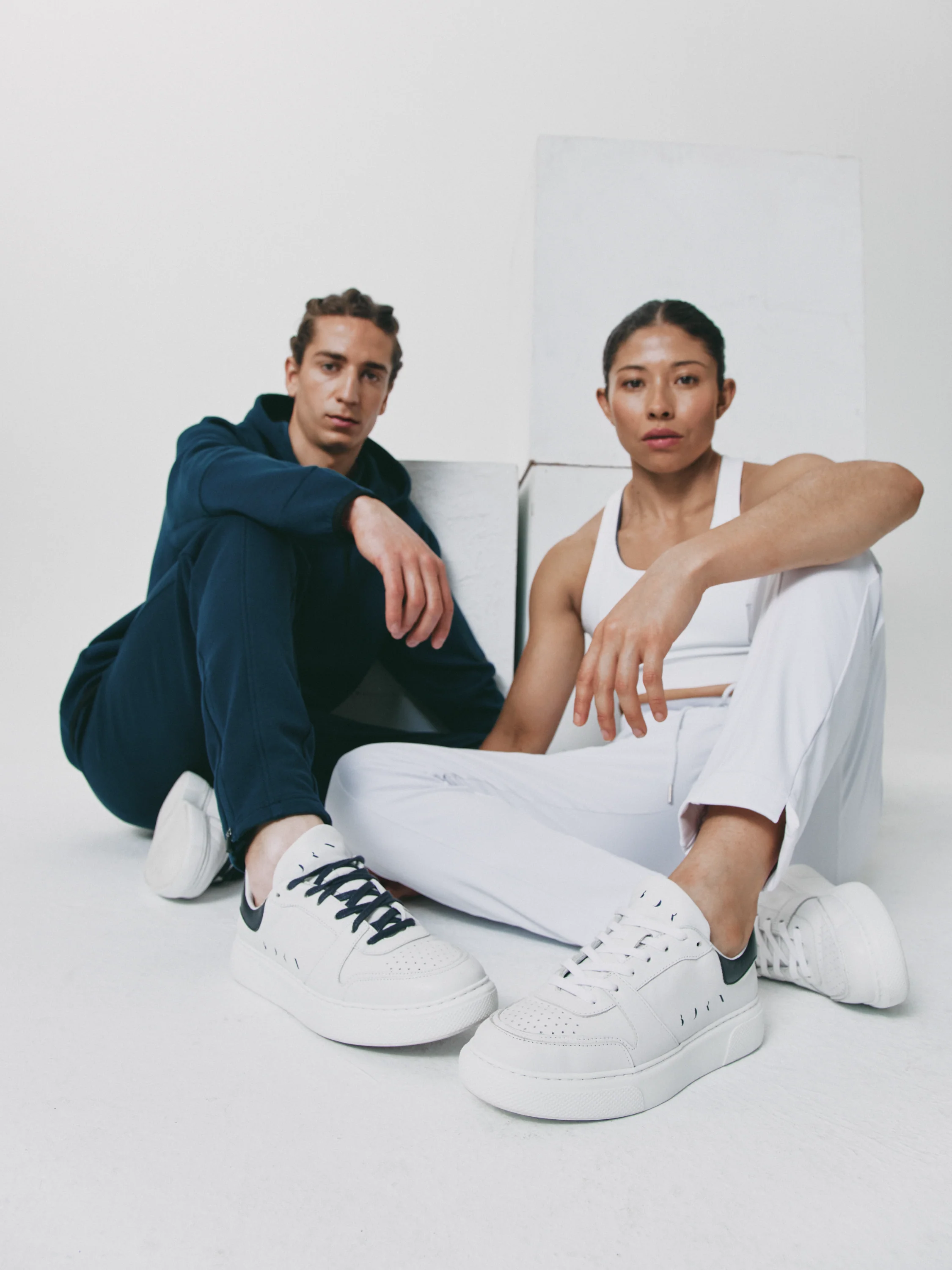 Zapatilla Kedy White/Denim Unisex - Image 3